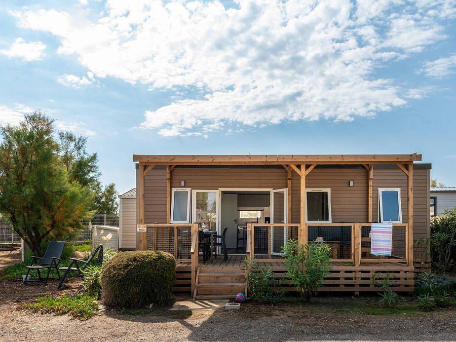 Camping la Vallée - Mobilhome 6 personas - Premium | 3 Dormitorios | 6 Pers. | Terraza Salón | Aire acondicionado | Tv in Saint-Sauveur-de-la-Mer, Region de Lisieux