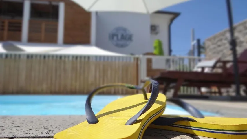 Maison de vacances pour 2 personnes, avec piscine ainsi que jardin et vue - 1