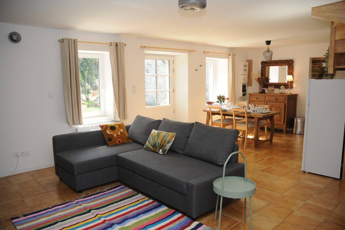 Ferienhaus für 4 Personen mit Garten in Lanrodec, Guingamp Region