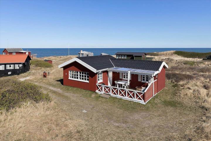 Ferienhaus für 4 Personen, mit Terrasse in lønstrup