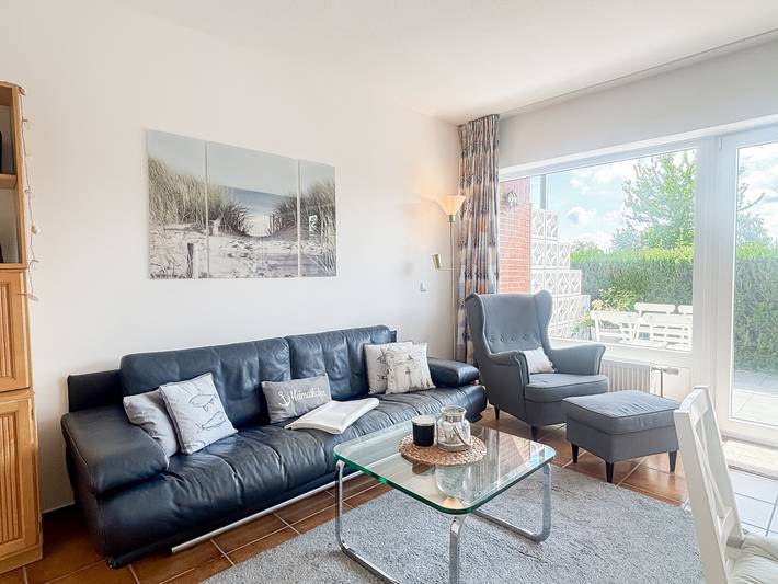 Ferienhaus für 6 Personen, mit Balkon und Terrasse sowie Seeblick in Grömitz