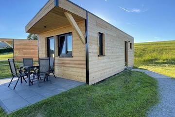Chalet für 4 Personen, mit Terrasse und Garten am Edersee