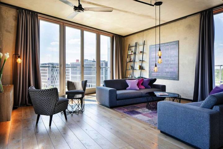 Ferienhaus für 6 Personen, mit Balkon und Terrasse sowie Garten und Ausblick in Berliner Mauer - 2