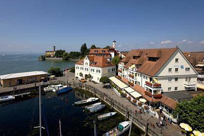 Akzent Hotel Löwen - Doppelzimmer Seeseite in Region Bodensee-Oberschwaben