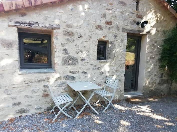 Appartement de vacances pour 2 personnes, avec jardin