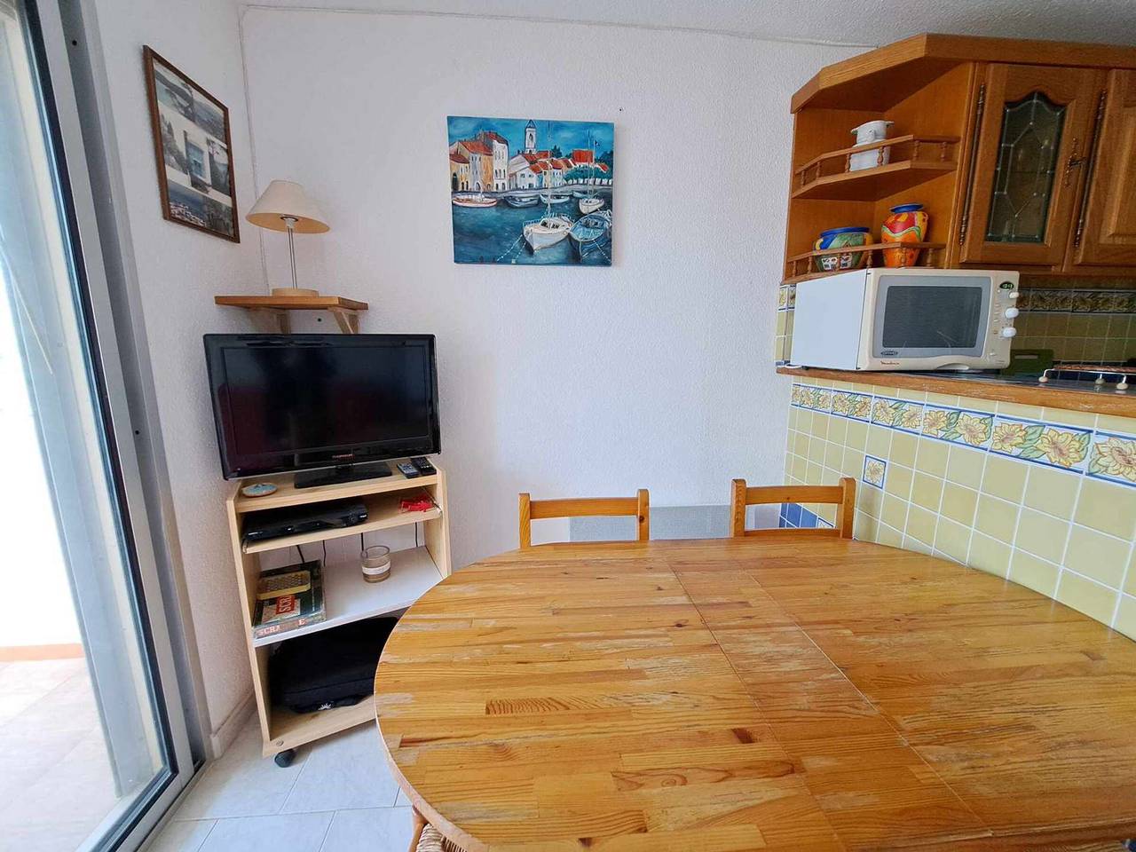 Ganze Wohnung, 2-Zimmer-Wohnung mit direktem Strandzugang und Privatparkplatz in Marseillan, Mittelmeerküste (Frankreich)