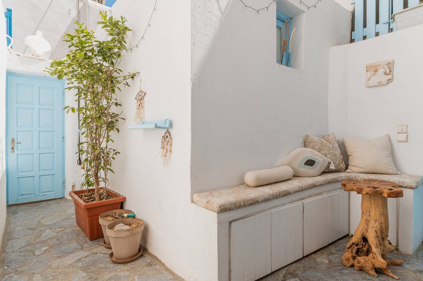 Geheel appartement, Stijlvolle maisonette met 5 bedden in het hart van het oude centrum van Mykonos! in Mykonos
