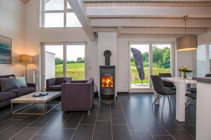 Ferienhaus für 4 Personen, mit Sauna und Seeblick sowie Ausblick und Garten in Landkreis Grafschaft Bentheim - 2