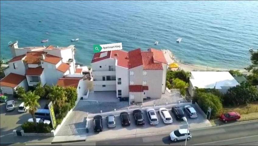 Apartament wakacyjny dla 3 osób, z widok i ogród w Podstrana