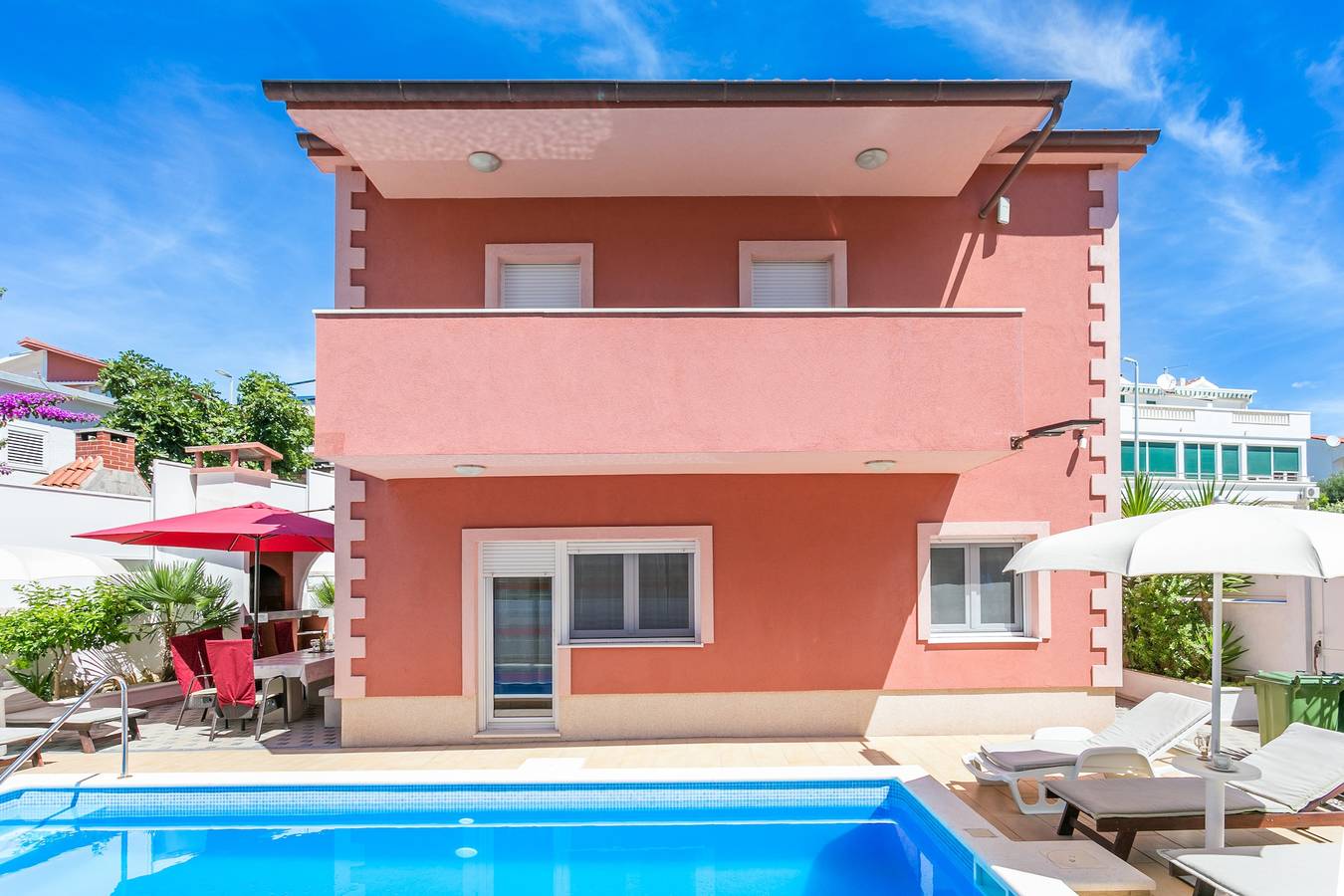 Four-bedroom house with terrace and sea view Bušinci, Čiovo K-11882 in Okrug Gornji, Ciovo