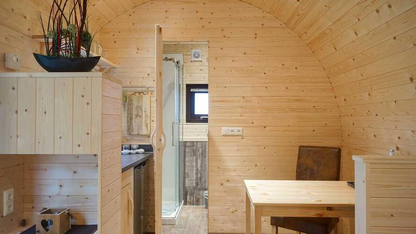 Ganze Ferienwohnung, Rhön Lodges in Poppenhausen, Rhön-Hessen