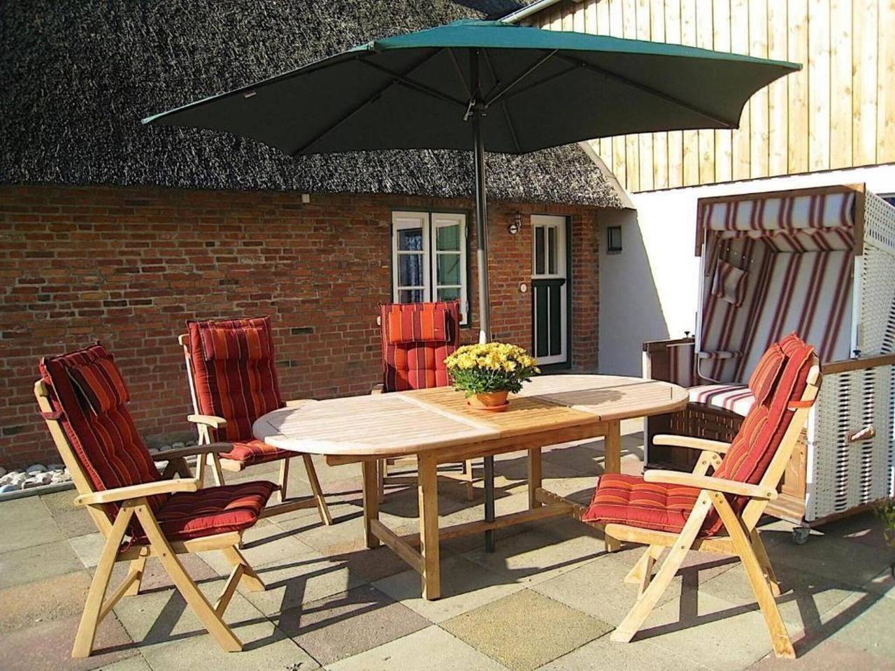 Ferienhaus in Westerhever mit Garten in Westerhever, Eiderstedt