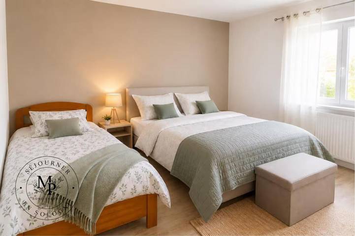 Maison de vacances pour 6 personnes, avec Jardin et Vue