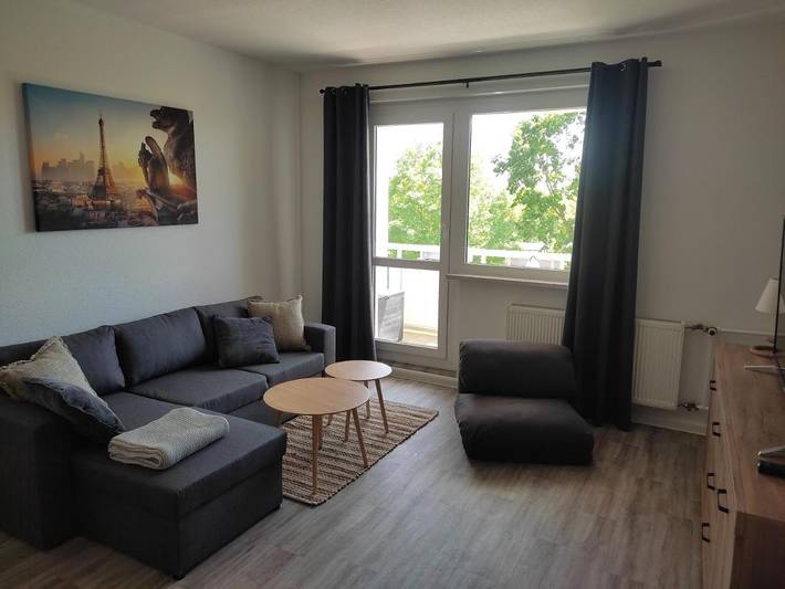 Gîte pour 5 personnes, avec balcon et vue à Hohenstein-Ernstthal