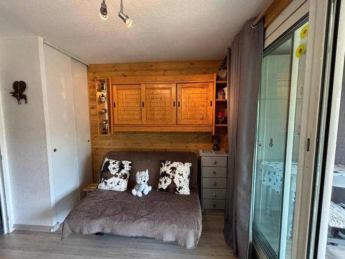 Ganzes Studio, Funktionelles Studio, Bergblick - 4 Pers. in Le Sauze, Enchastrayes