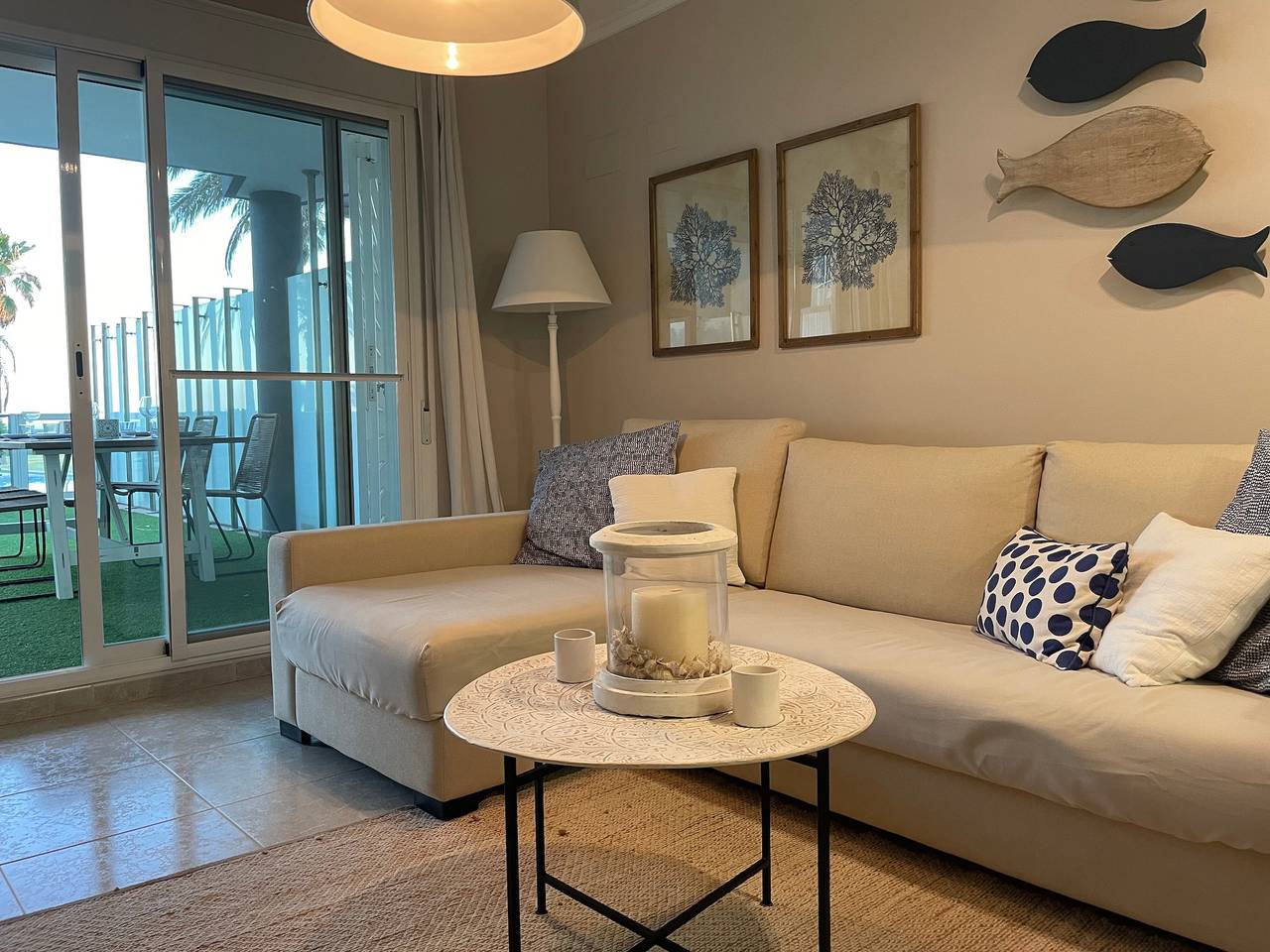Ganze Wohnung, Ferienwohnung 'Residencial Mar De Denia 2' mit Meerblick, Wlan und Klimaanlage in Playa de Les Deveses, Dénia