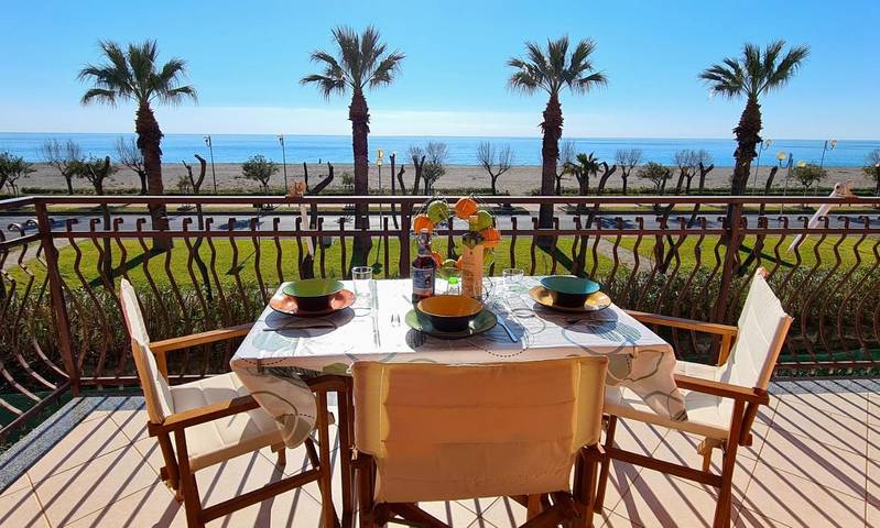 Appartamento per 5 persone, con Balcone e Terrazza nonché Panorama a Praia a Mare