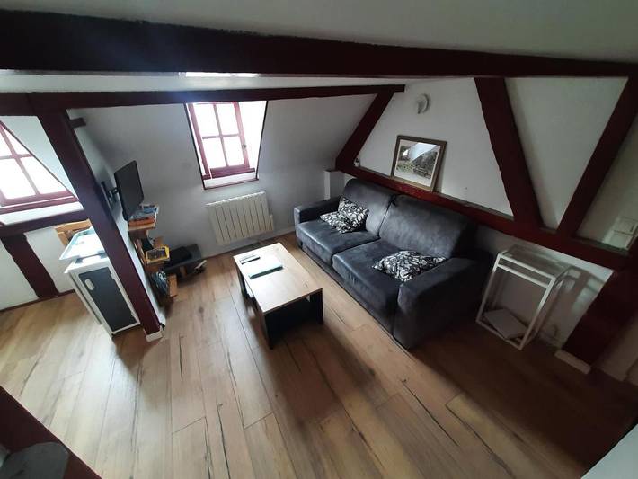 Vakantieappartement voor 4 personen, met uitzicht in Honfleur