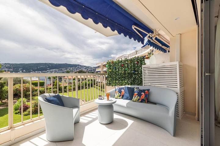 Ferienwohnung für 4 Personen, mit Terrasse und Ausblick