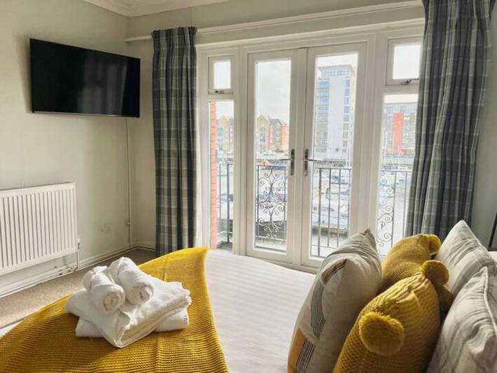 Gîte pour 4 personnes, avec balcon à Swansea - 3