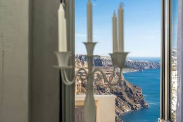 Villa pour 2 Personnes dans Firostefani, Thera, Photo 2