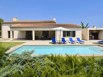 Villa in Cala Magrana, Manacor für 8 