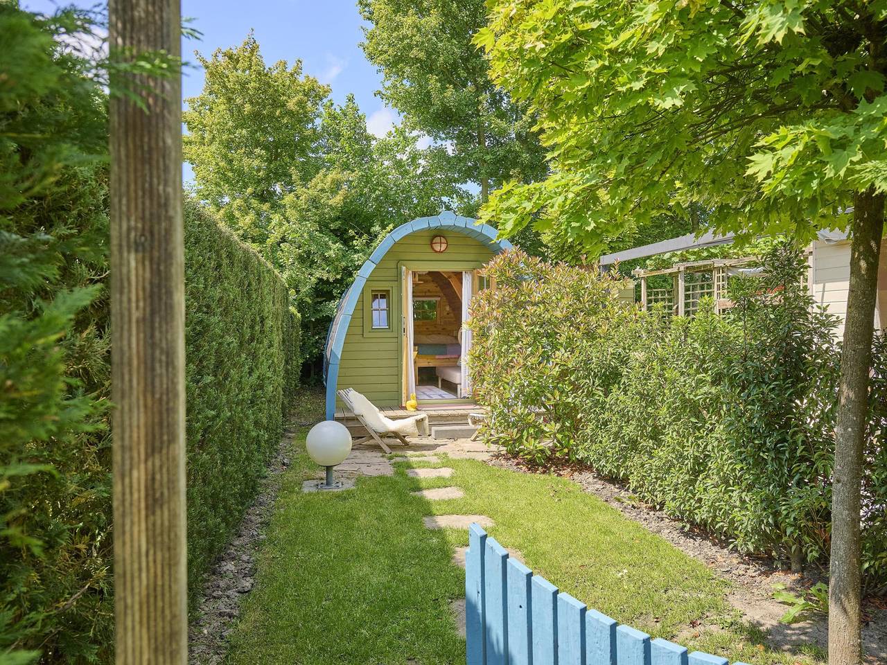 Tiny House aus Holz in Strandnähe in Goedereede, Goeree-Overflakkee