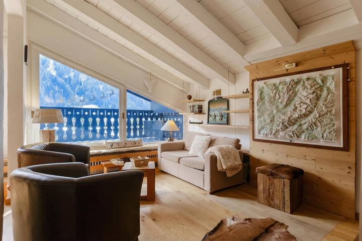 Ferienwohnung für 4 Personen, mit Pool und Balkon in Chamonix