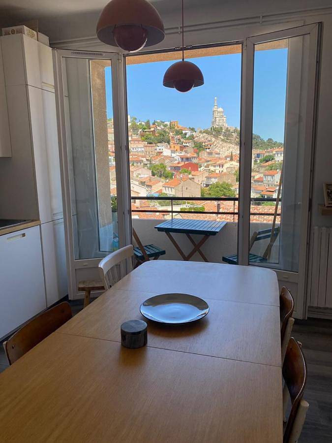 Gîte pour 2 personnes, avec Balcon ainsi que Terrasse et Vue dans Vauban