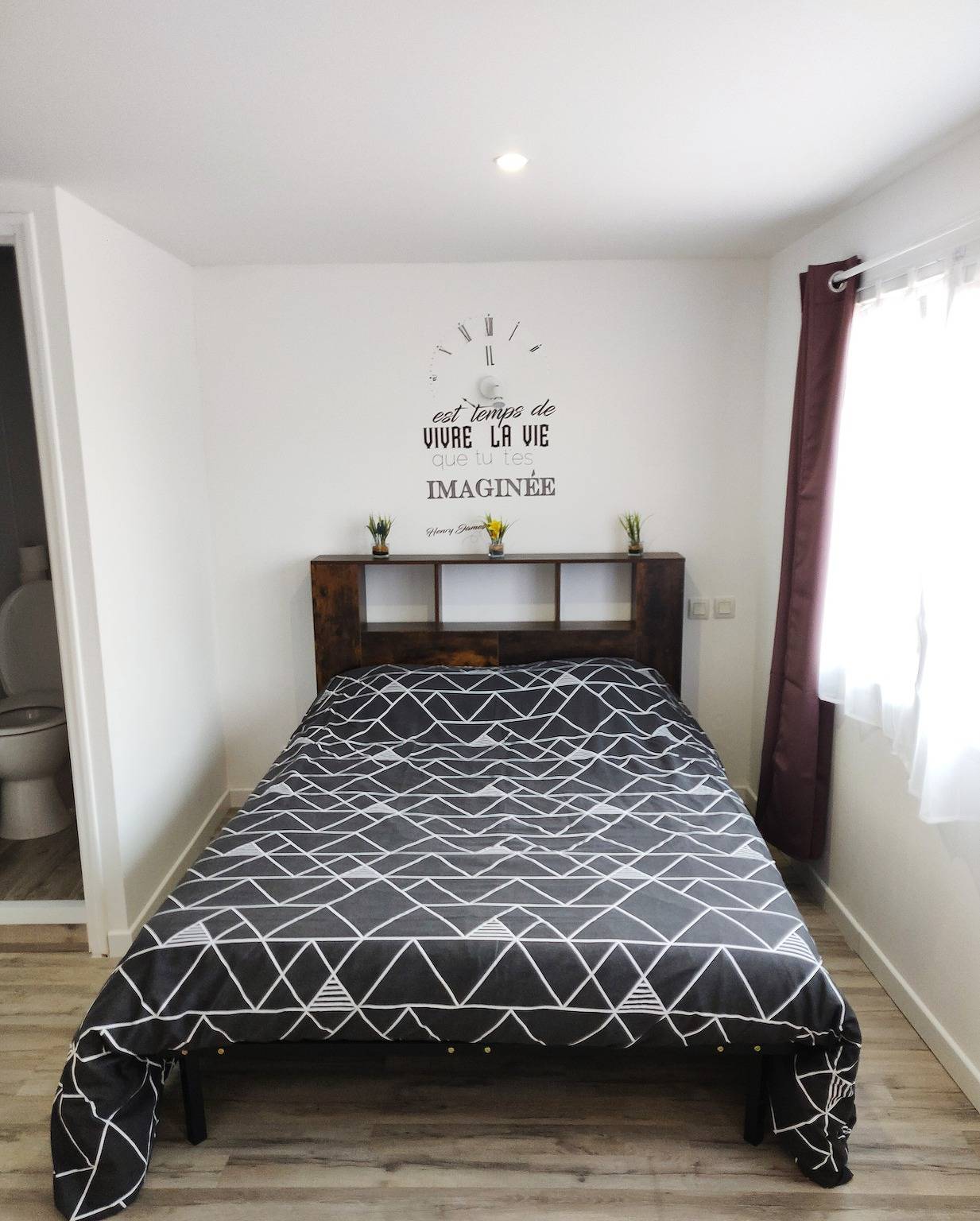 Chambre d’hôtes 'Chambre 1' avec terrasse partagée, Wi-Fi et climatisation in Saint-Gervais (Vendée), Vendée