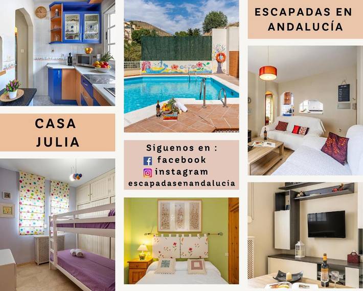 Apartamento de vacaciones para 4 personas, con piscina y balcón, Familias con niños - 1