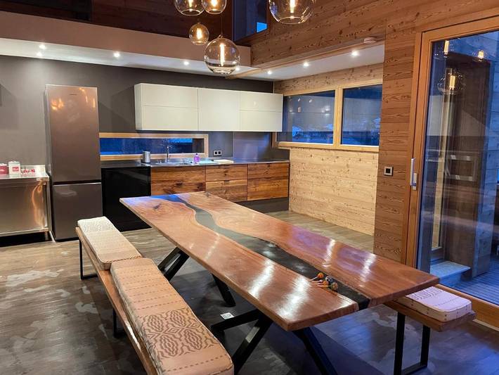 Chalet pour 13 personnes, avec jardin et vue à Les Contamines-Montjoie - 3