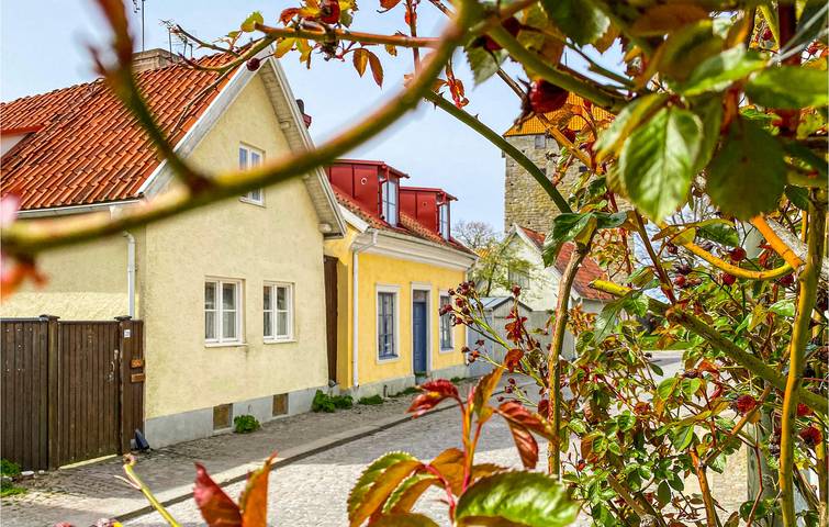 Feriehus for 4 personer, med Hage i Visby