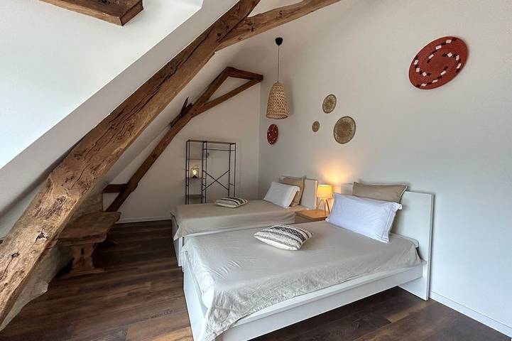 Gîte pour 4 personnes, avec sauna et jacuzzi à Saint-Sozy - 4