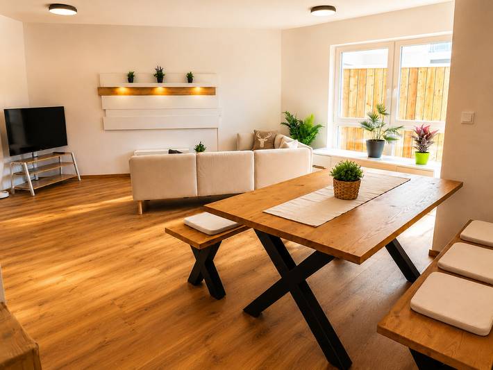 Ferienwohnung für 6 Personen, mit Balkon und Terrasse sowie Garten in Schongau - 4
