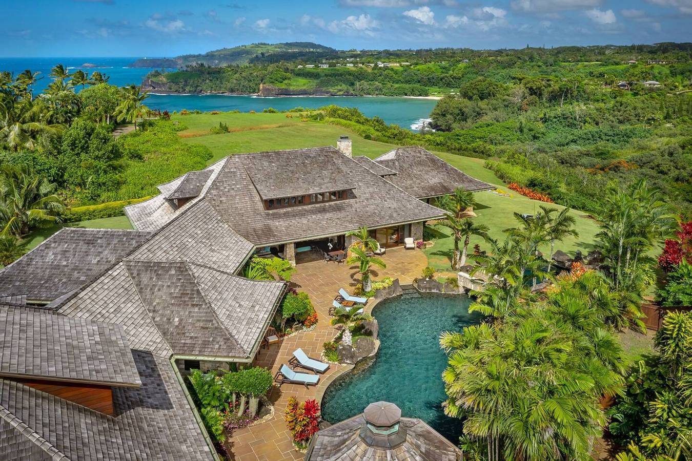 Anini Vista Drive Estate in Kalihiwai, Anini Beach
