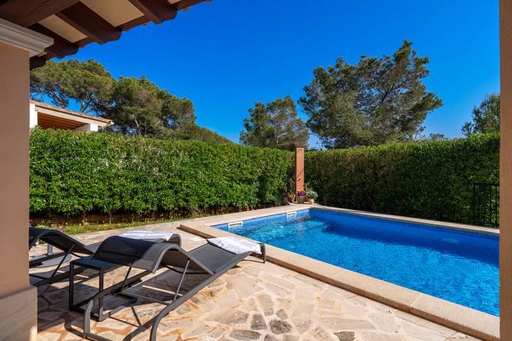 Villa Esquina in Son Mojer-Cala Santanyí, in Strandnähe, mit Pool und Wifi in Son Moja, Santanyí