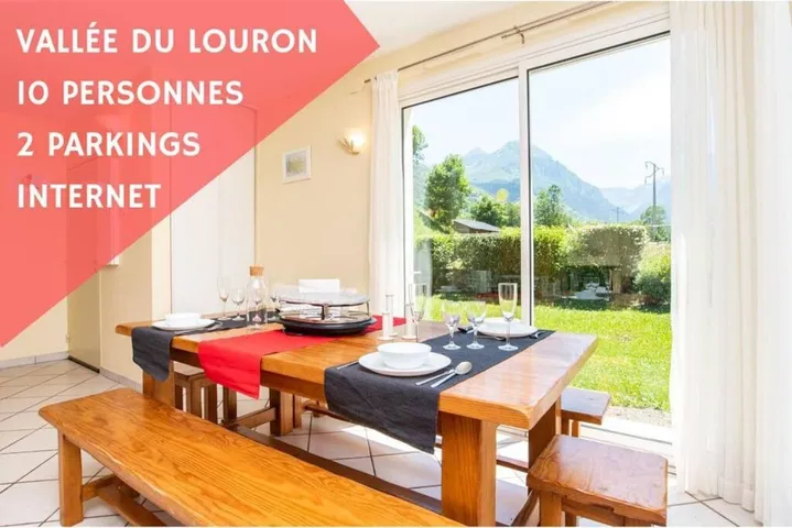 Casa de vacaciones para 12 personas, con terraza y vistas - 1