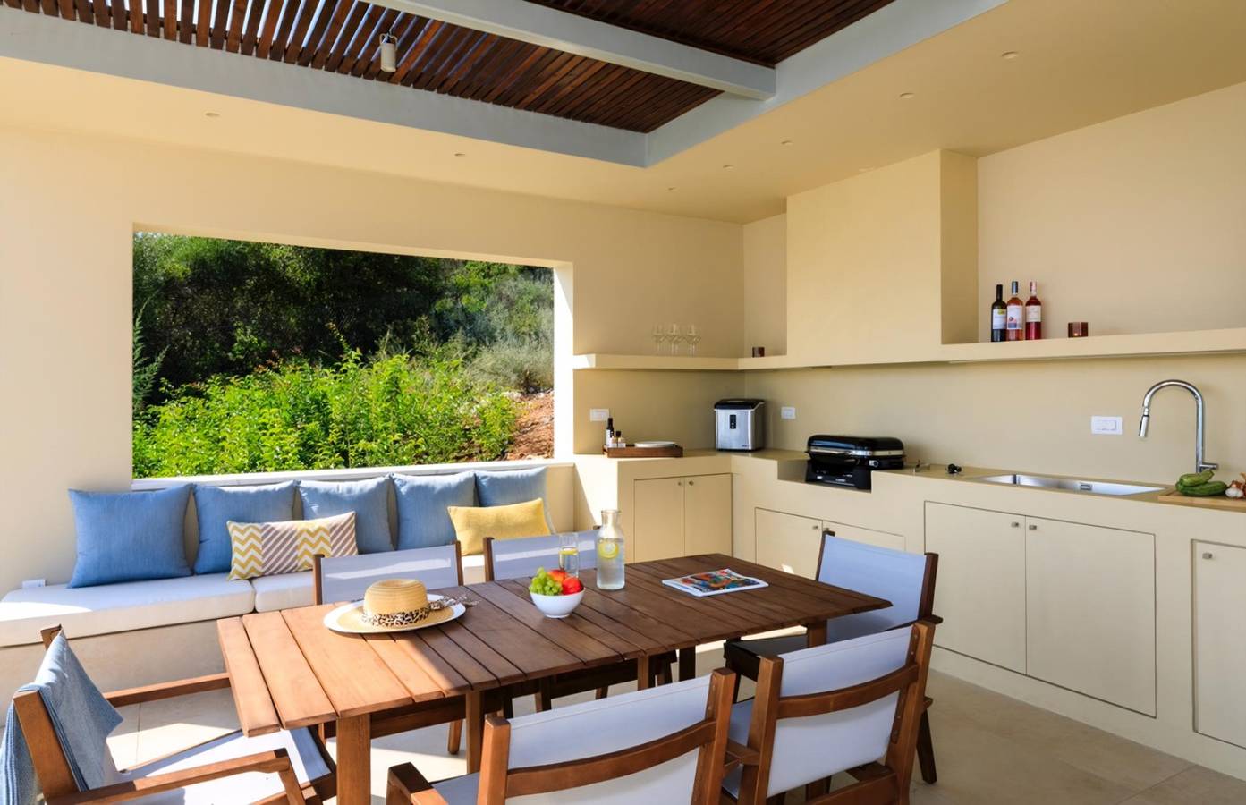 Elegant Contemporary Villa with Mesmerising Ionian Views and Sea Access in Katomeri, Meganisi