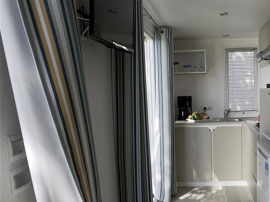 Camping Torre del Porticciolo - Mobilheim 4 personen - Torre Riviera in Sassari Provinz