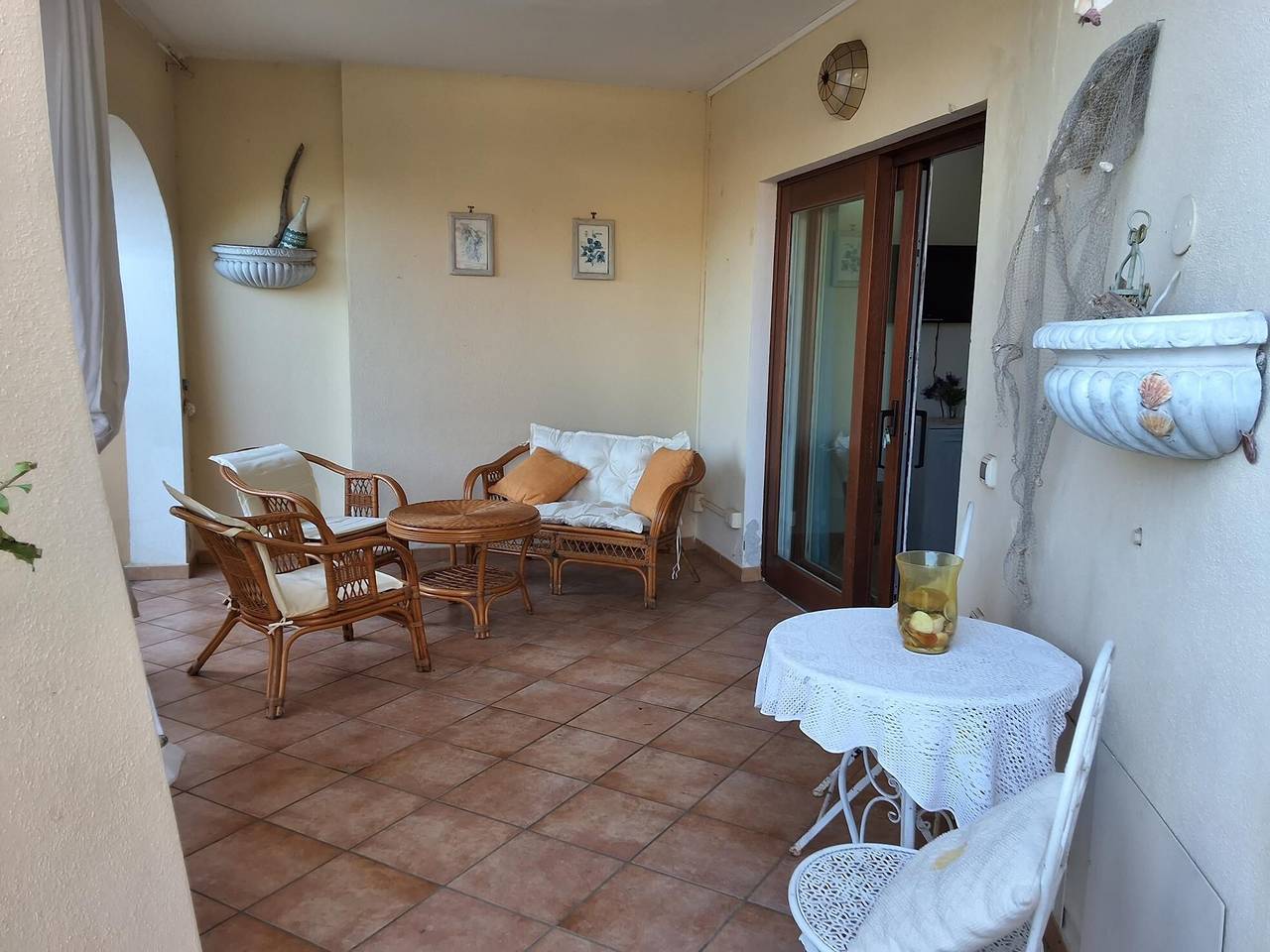 Casa de vacaciones "Il Giardino di Viola" con jardín, terraza y aire acondicionado in Porto Ottiolu, Budoni
