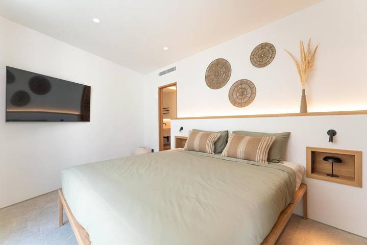 Ferienhaus für 6 Personen, mit Terrasse und Pool sowie Seeblick und Ausblick in El Molinar - 3
