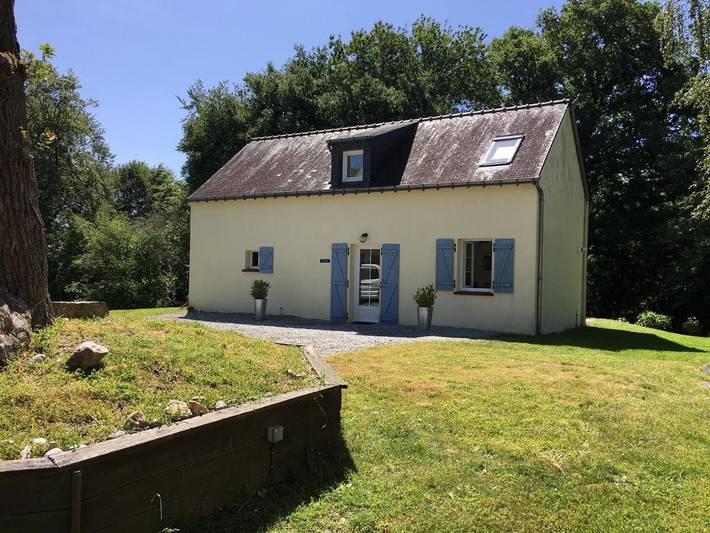 Maison de vacances pour 7 personnes, avec piscine ainsi que terrasse et jardin