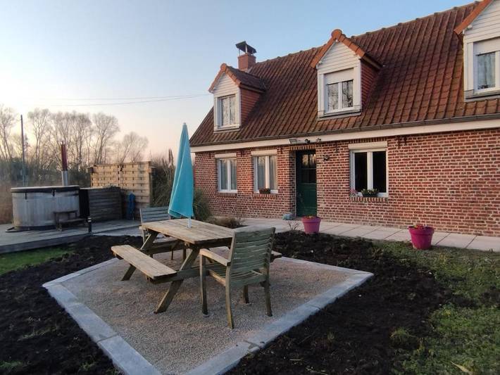 Maison de vacances pour 10 personnes, avec jardin et jacuzzi