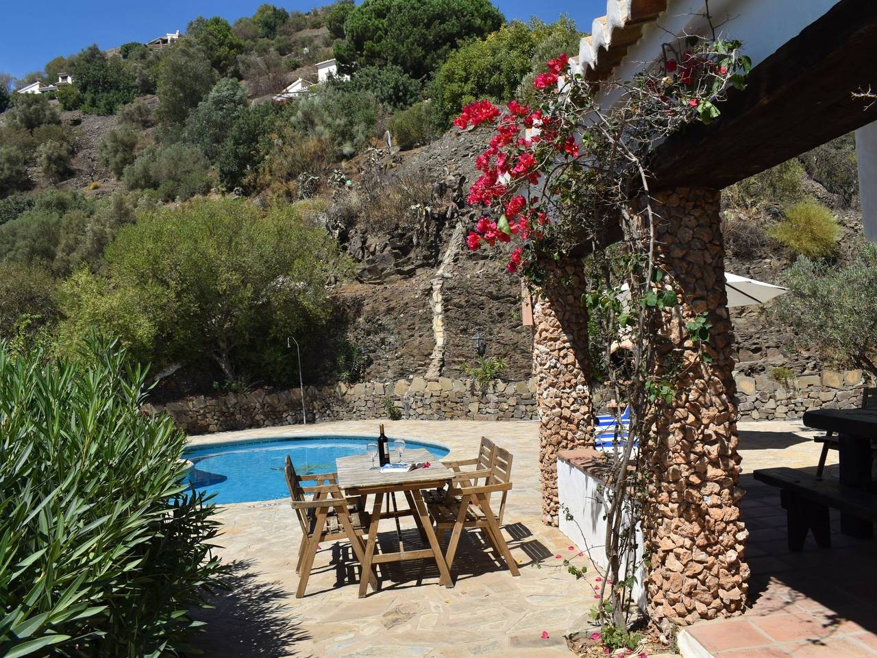 Finca Carrulo mit privatem Pool in Cómpeta, Costa del Sol