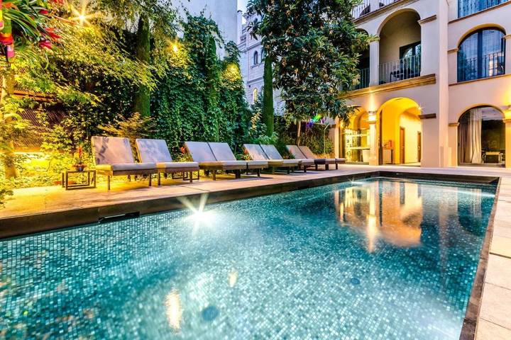 Hôtel pour 2 personnes, avec piscine et jardin, adapté aux familles à Gérone - 3