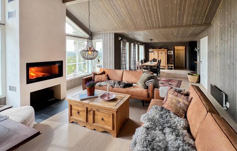 Ferienhaus für 6 Personen mit Terrasse in Lillehammer
