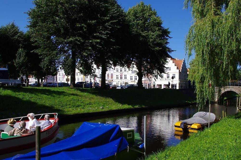 Einzelzimmer - Pension Marktblick - bed & breakfast in Friedrichstadt, Eider-Treene-Sorge