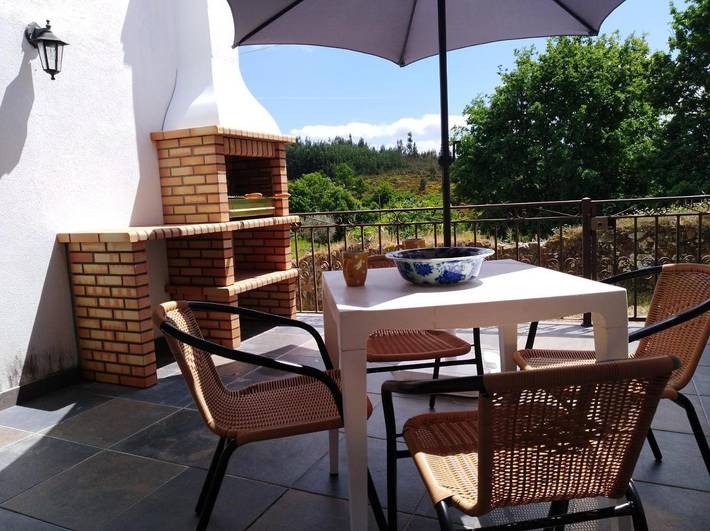 Location de vacances pour 4 personnes, avec Terrasse et Vue à Pedrógão Grande