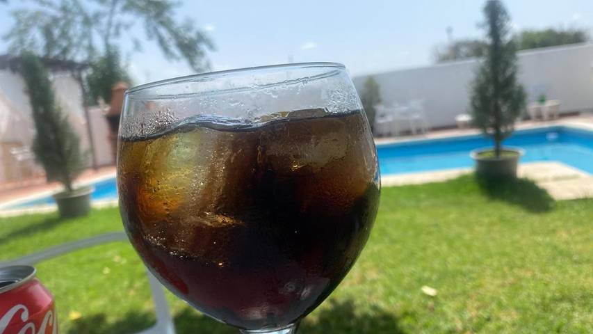 Casa rural con piscina para 4 personas, con Terraza además de Jardín y Piscina en Tierra de Mérida - Vegas Bajas - 3
